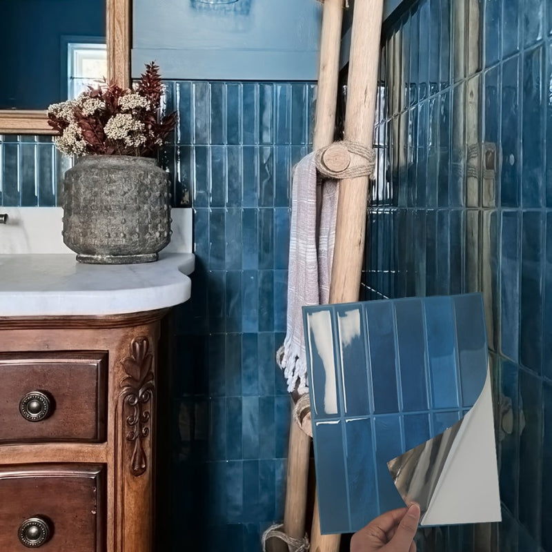 NARA | 3D Zelfklevende Muurtegels, Waterdicht & Hittebestendig, Verwijderbare Keuken Backsplash, Decoratieve Plakkers voor Thuisdecoratie