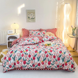 Nara – Stijlvol Bedovertrek met Abstract Design