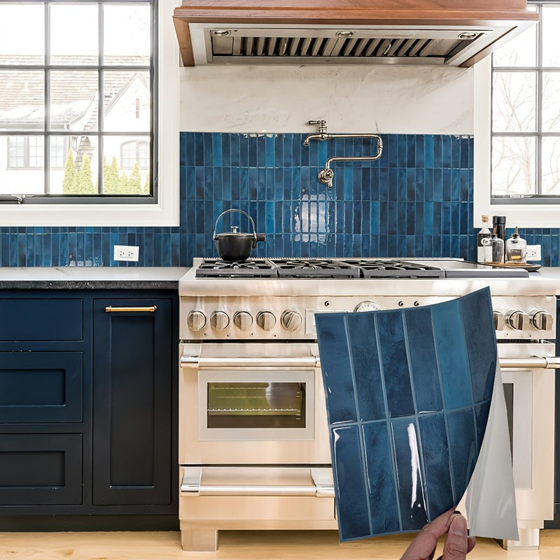 NARA | 3D Zelfklevende Muurtegels, Waterdicht & Hittebestendig, Verwijderbare Keuken Backsplash, Decoratieve Plakkers voor Thuisdecoratie