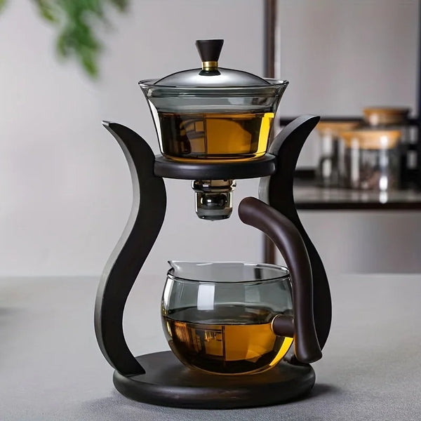 Maison Nara – Creatieve Theepotset met Magnetisch Druppelsysteem