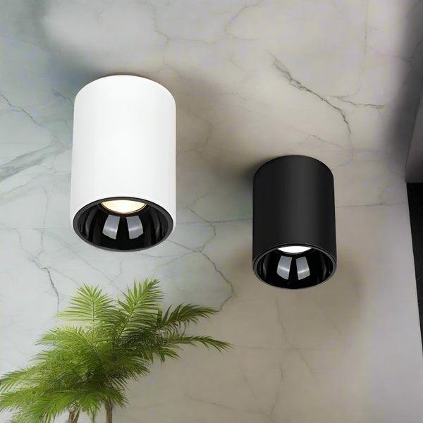 Round COB – Strakke plafondspot met moderne precisie