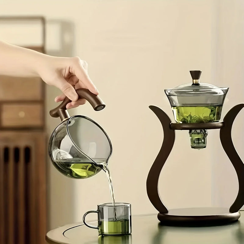 Maison Nara – Creatieve Theepotset met Magnetisch Druppelsysteem