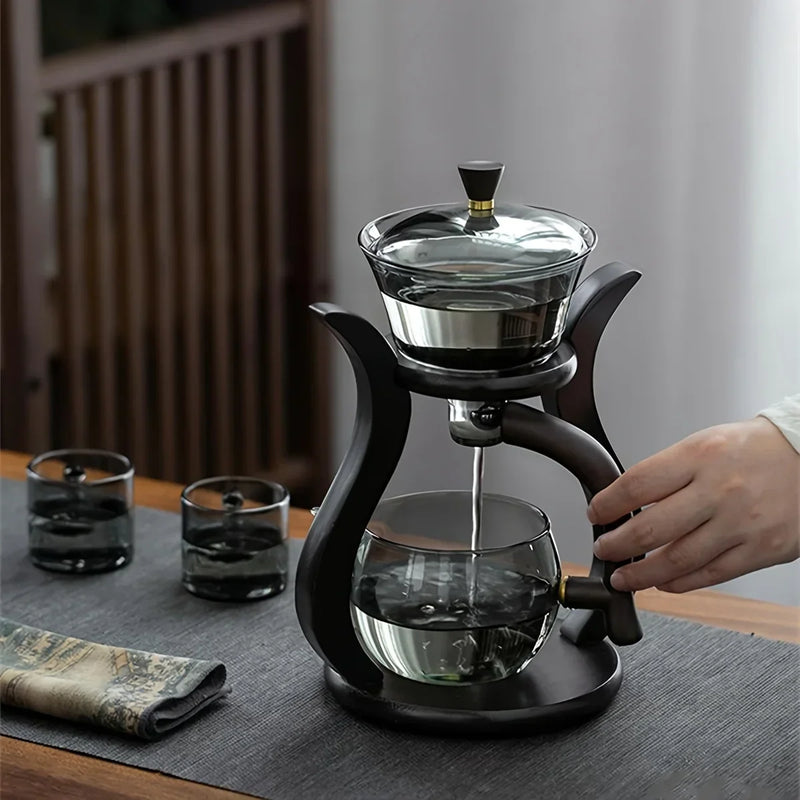 Maison Nara – Creatieve Theepotset met Magnetisch Druppelsysteem