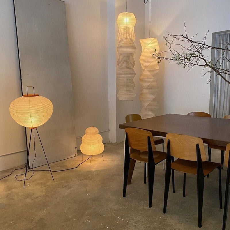 Rijstpapier Vloerlamp