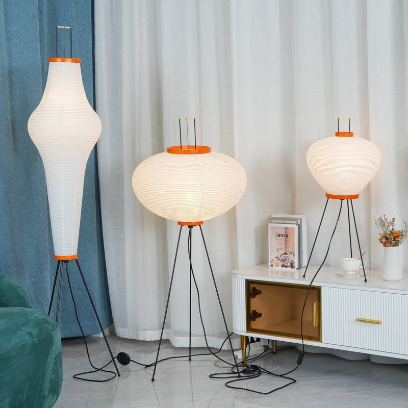 Rijstpapier Vloerlamp