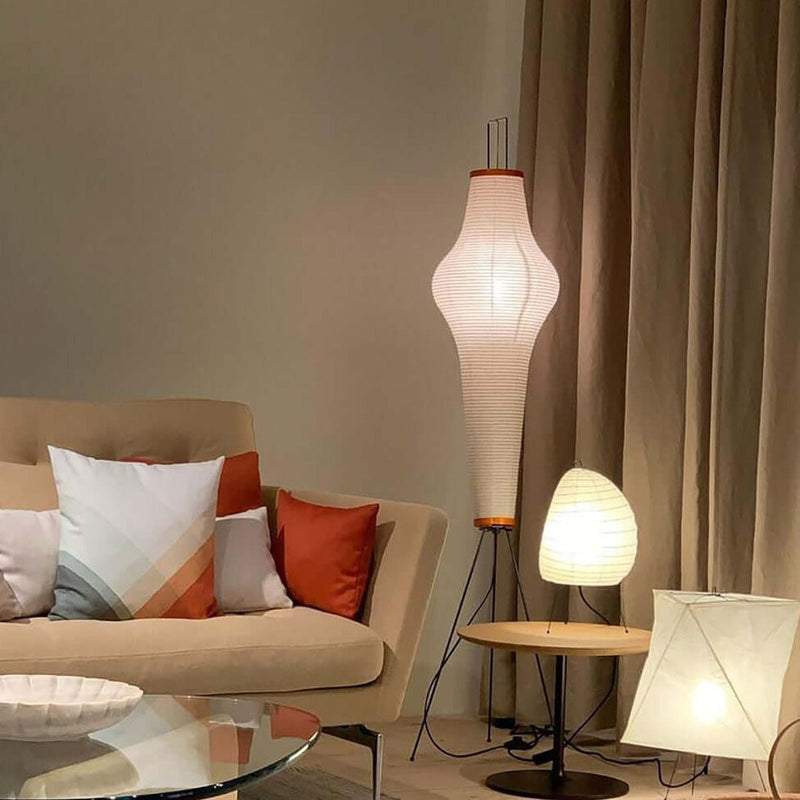 Rijstpapier Vloerlamp
