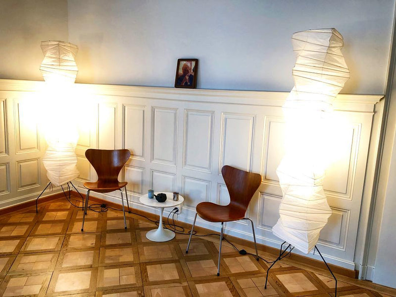 Rijstpapier Vloerlamp