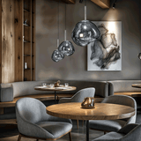 Nara – Elegante Hanglamp met Gouden Accenten en LED-verlichting