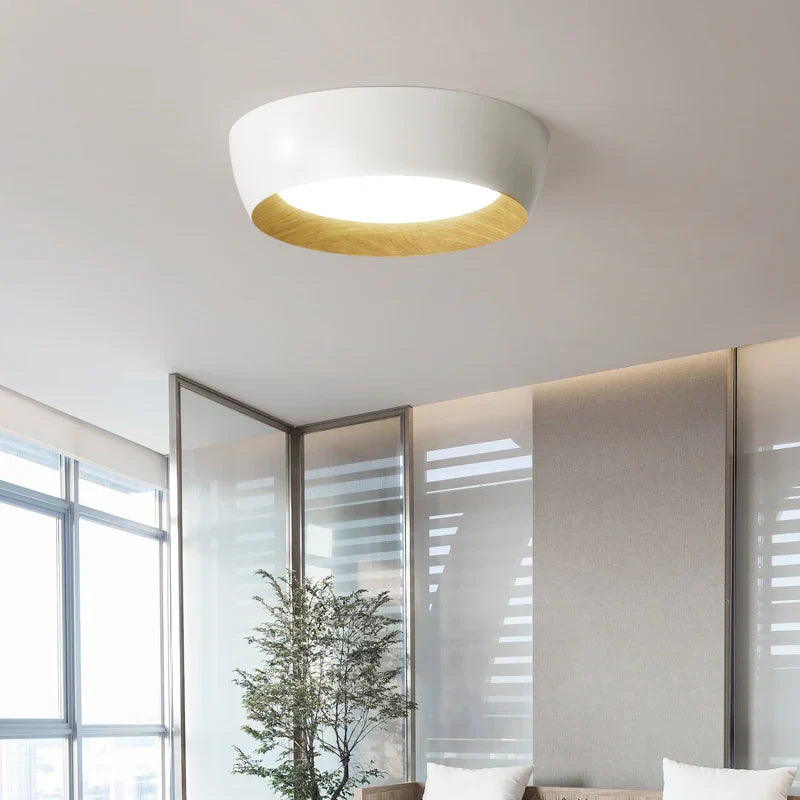 Maison – Minimalistische Plafondlamp met Houtaccent