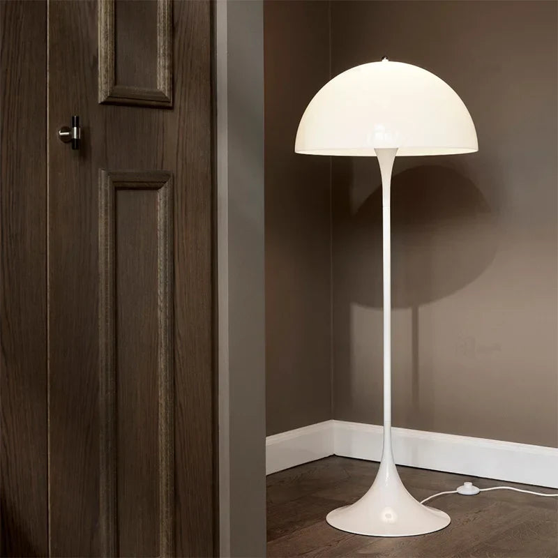 Nordic Mushroom – Scandinavische LED Vloerlamp met designlook