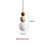Travertine Lava Stone Hanglamp