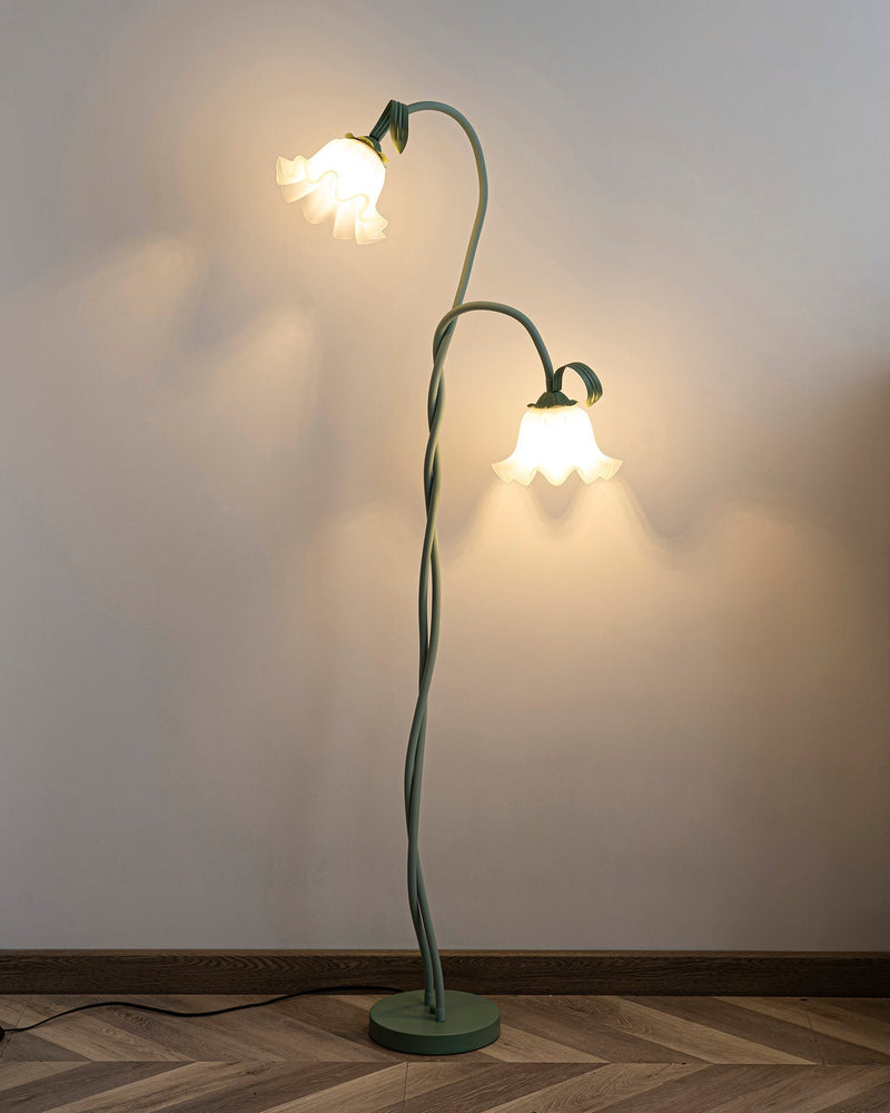 Calla Flowers Vloerlamp – Natuurlijke elegantie in een kunstzinnig ontwerp