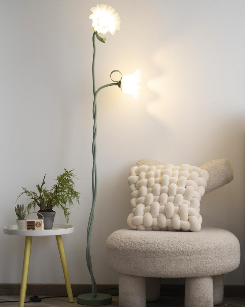 Calla Flowers Vloerlamp – Natuurlijke elegantie in een kunstzinnig ontwerp