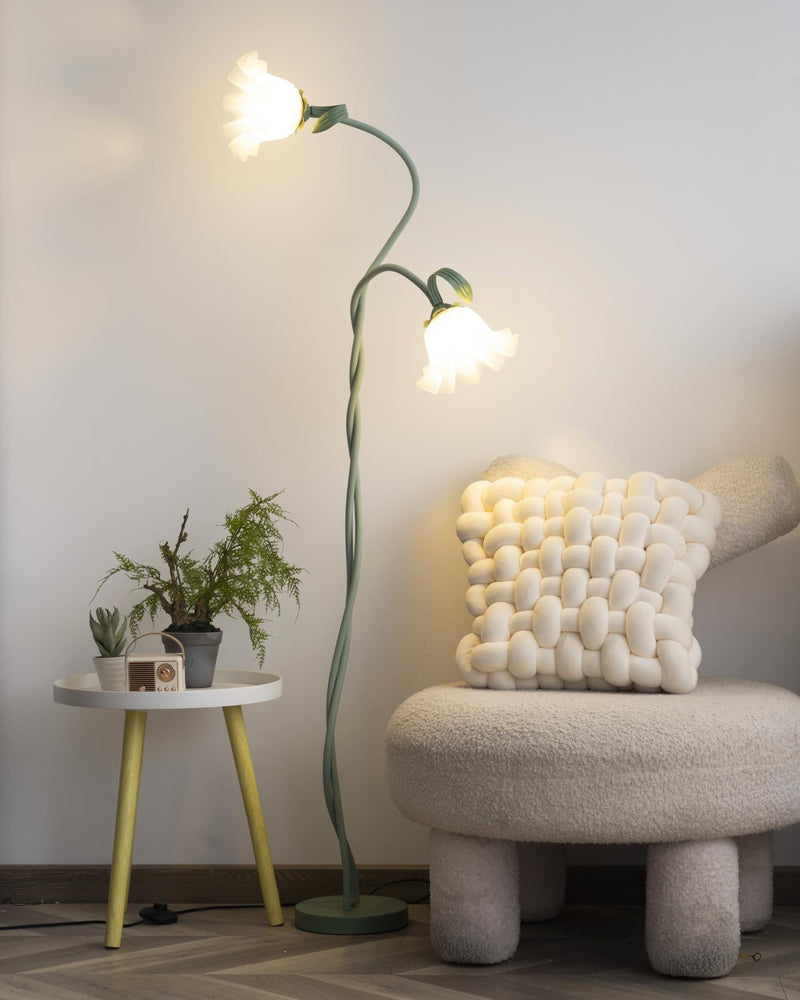 Calla Flowers Vloerlamp – Natuurlijke elegantie in een kunstzinnig ontwerp