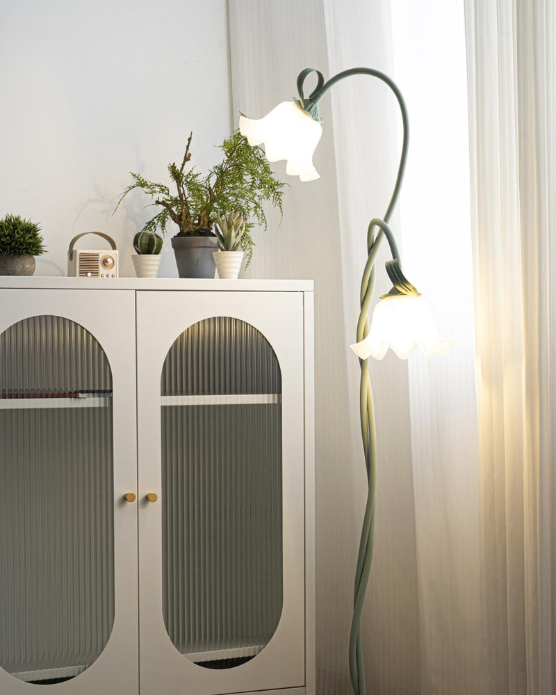 Calla Flowers Vloerlamp – Natuurlijke elegantie in een kunstzinnig ontwerp