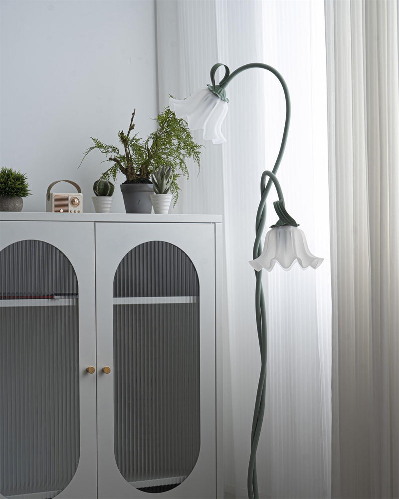 Calla Flowers Vloerlamp – Natuurlijke elegantie in een kunstzinnig ontwerp