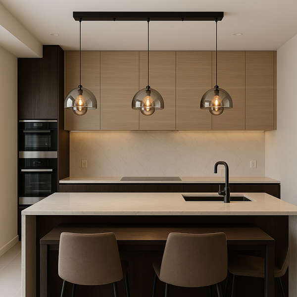 Amber Trio Hanglamp