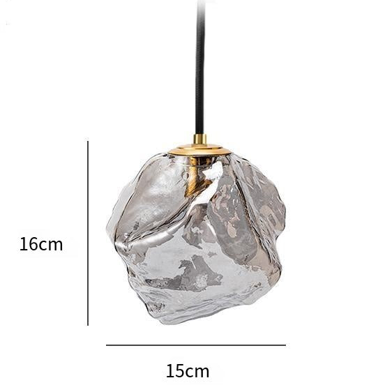 LavaGlow – Hanglamp van Glas & Koper