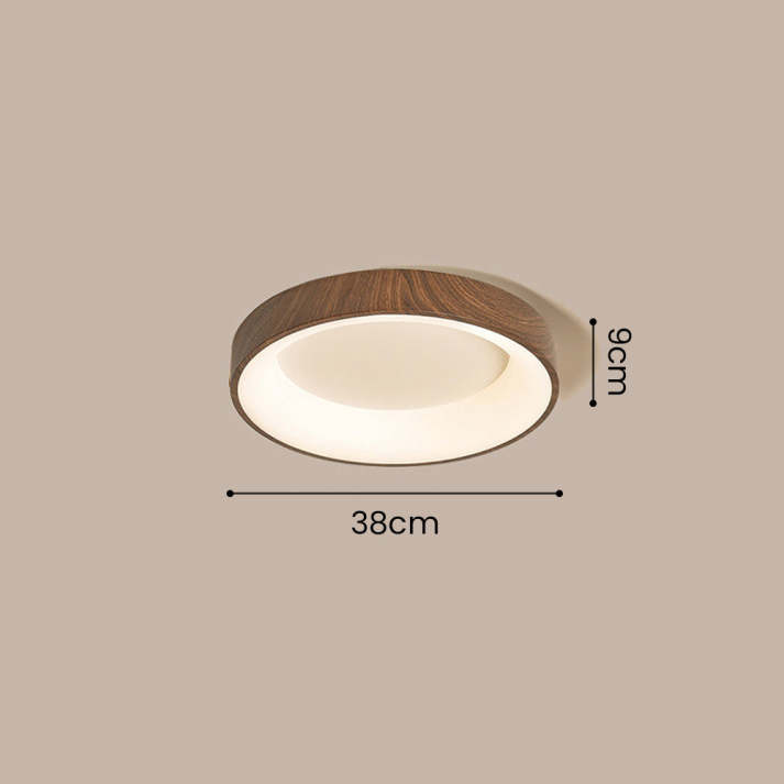 Natural Circle – Warmte in een houten omlijsting