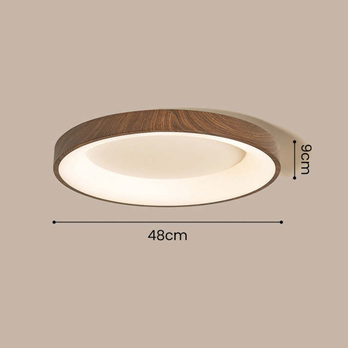 Natural Circle – Warmte in een houten omlijsting
