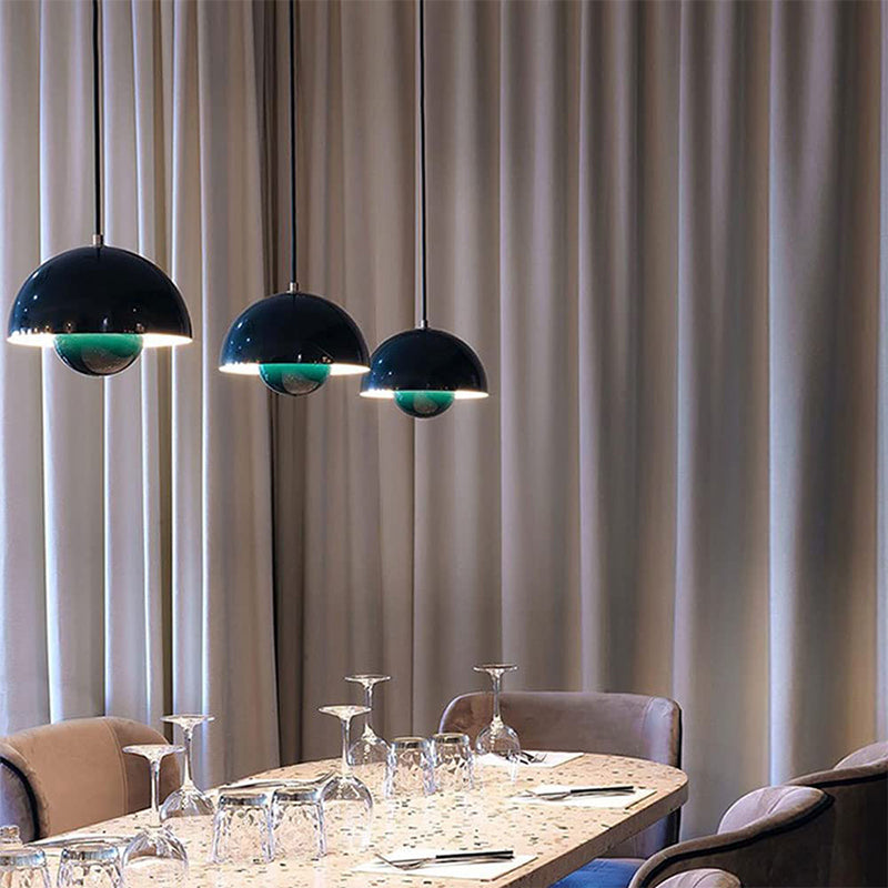 Nara – Hanglamp met Zachte Verlichting en Bloempotvormig Design