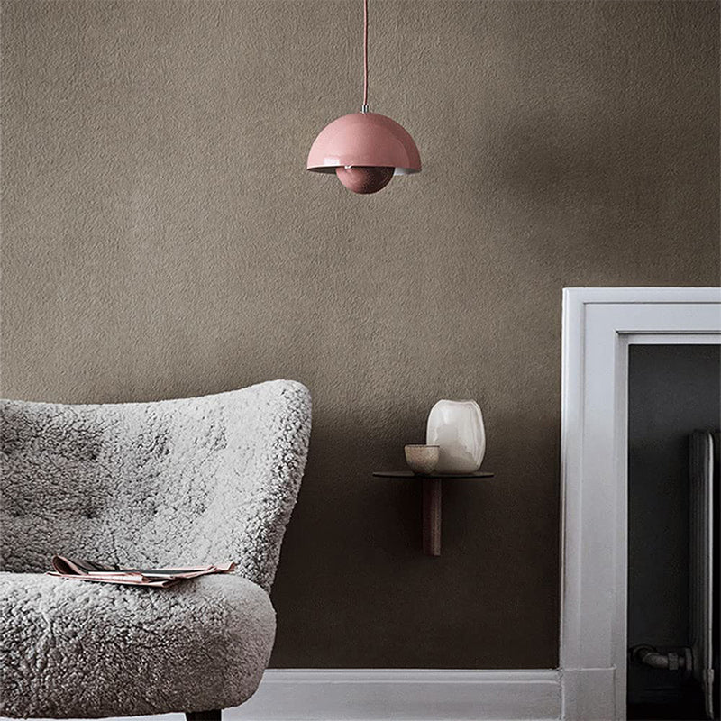 Nara – Hanglamp met Zachte Verlichting en Bloempotvormig Design