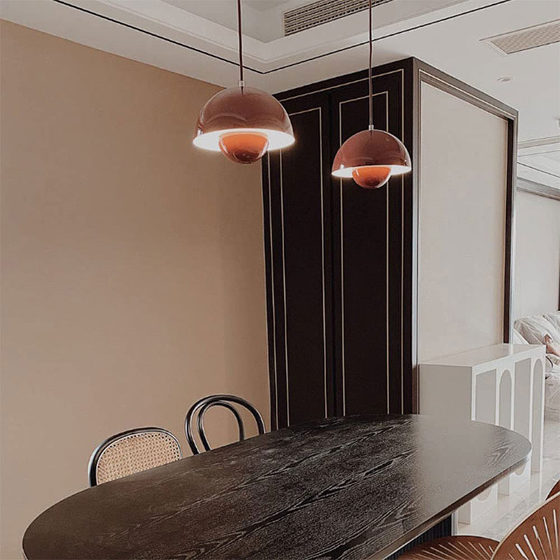 Nara – Hanglamp met Zachte Verlichting en Bloempotvormig Design