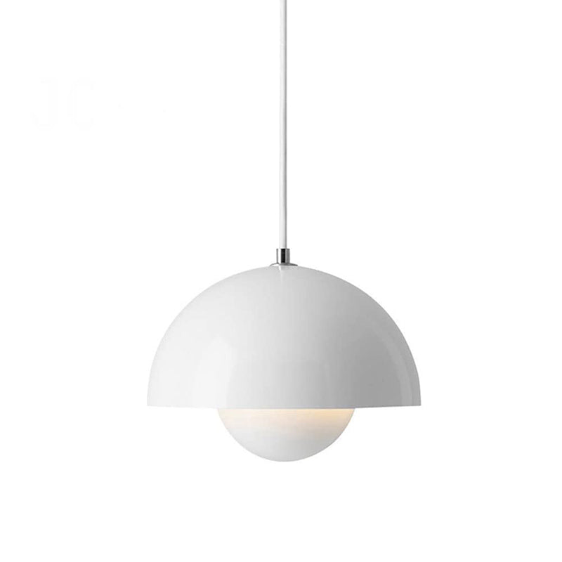 Nara – Hanglamp met Zachte Verlichting en Bloempotvormig Design