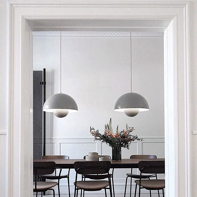 Nara – Hanglamp met Zachte Verlichting en Bloempotvormig Design