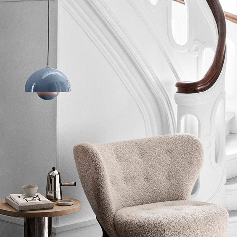 Nara – Hanglamp met Zachte Verlichting en Bloempotvormig Design