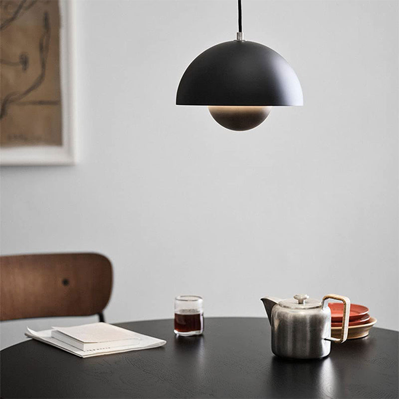 Nara – Hanglamp met Zachte Verlichting en Bloempotvormig Design