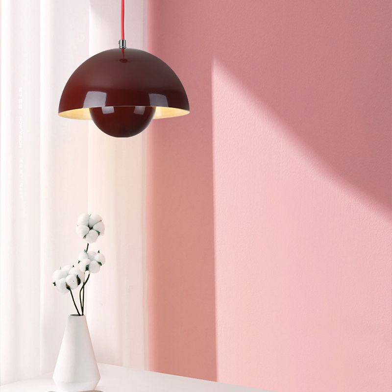 Nara – Hanglamp met Zachte Verlichting en Bloempotvormig Design