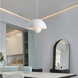 Nara – Hanglamp met Zachte Verlichting en Bloempotvormig Design