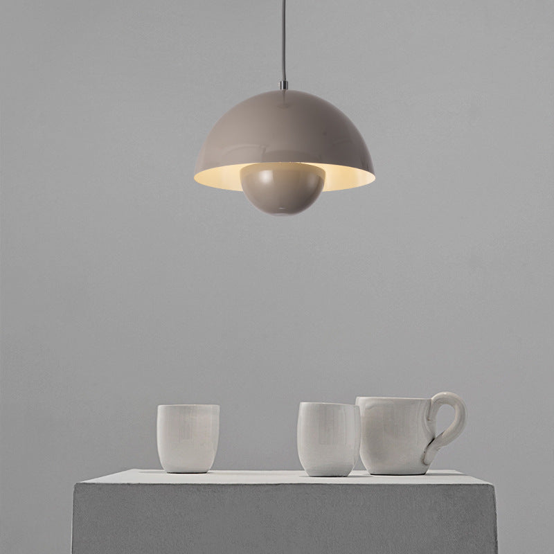 Nara – Hanglamp met Zachte Verlichting en Bloempotvormig Design