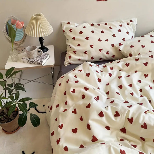 HeartDream – Beddengoedset met Hartprint