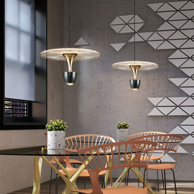 Disc Halo – Elegant zwevend licht met karakter