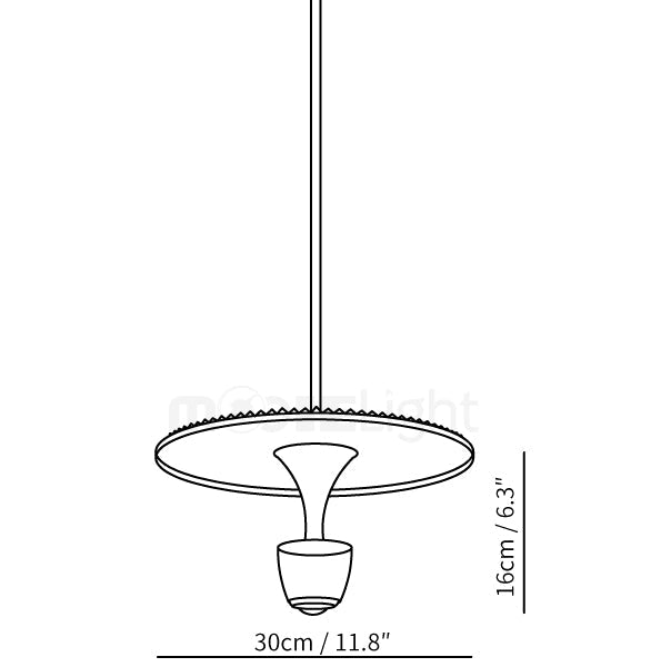 Disc Halo – Elegant zwevend licht met karakter