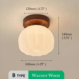 Pumpkin Flush – Plafondlamp met speels karakter