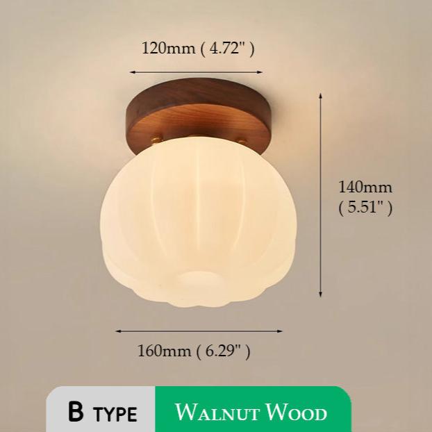 Pumpkin Flush – Plafondlamp met speels karakter