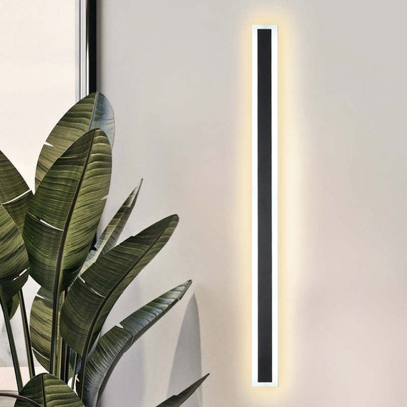 Nara – Minimalistische Buitenlamp met Strakke LED-lijn