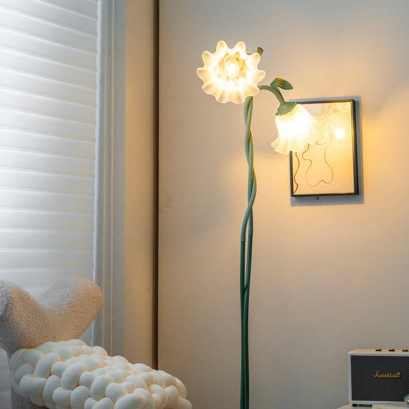 Calla Flowers Vloerlamp – Natuurlijke elegantie in een kunstzinnig ontwerp