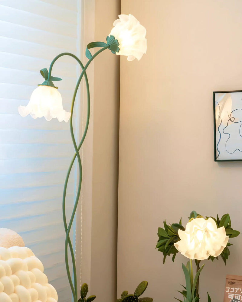 Calla Flowers Vloerlamp – Natuurlijke elegantie in een kunstzinnig ontwerp