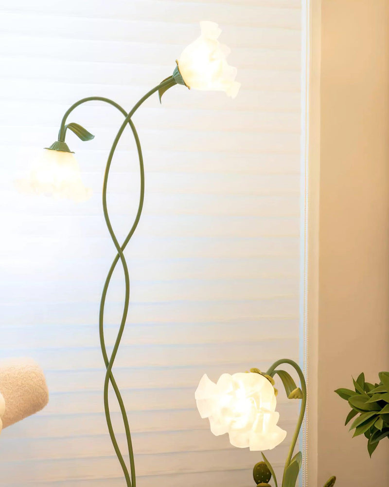 Calla Flowers Vloerlamp – Natuurlijke elegantie in een kunstzinnig ontwerp