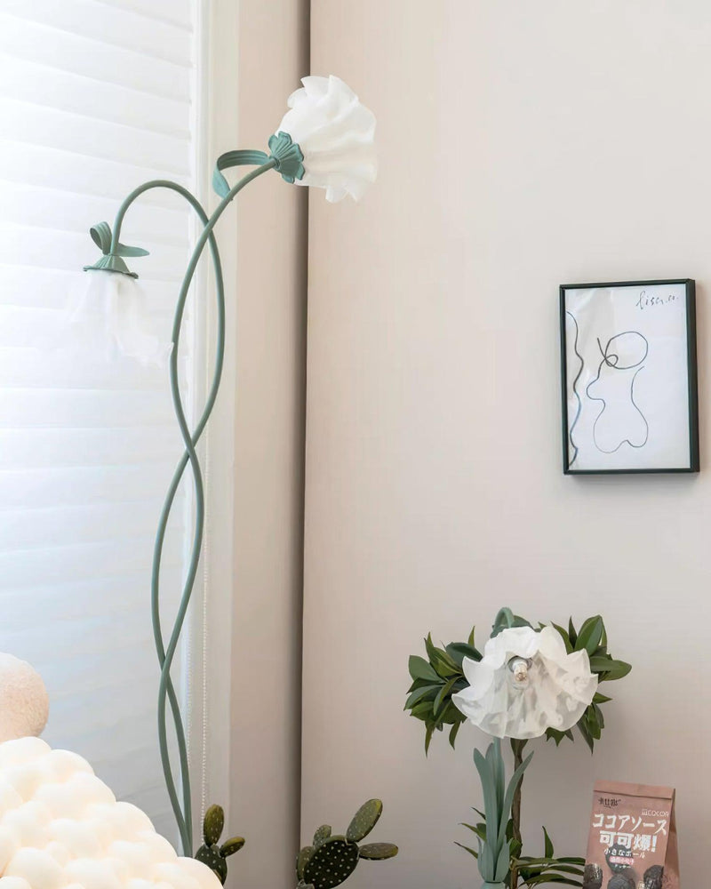 Calla Flowers Vloerlamp – Natuurlijke elegantie in een kunstzinnig ontwerp