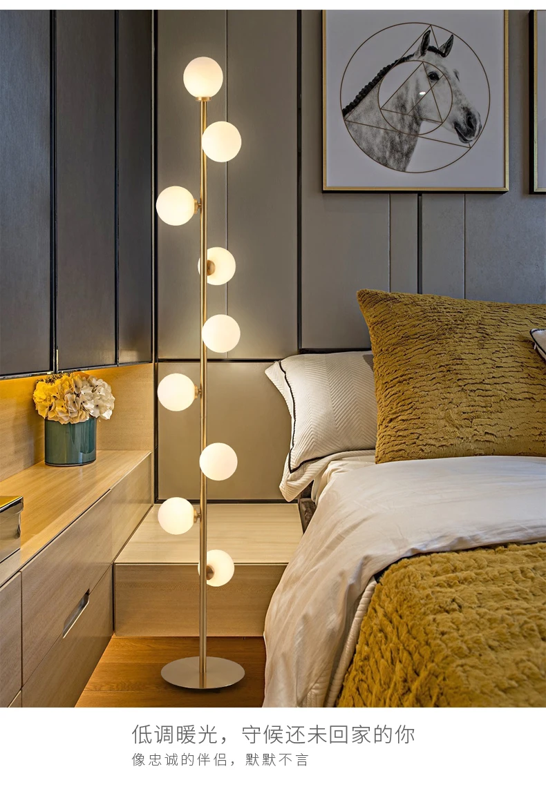 Nordic Glass Vloerlamp