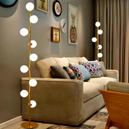 Nordic Glass Vloerlamp