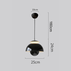 Nordic Modern – LED Hanglamp in bloemknopvorm