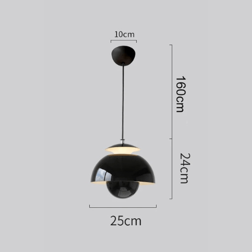 Nordic Modern – LED Hanglamp in bloemknopvorm