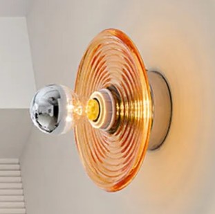 Vintage Glass – LED Wandlamp met nostalgische flair