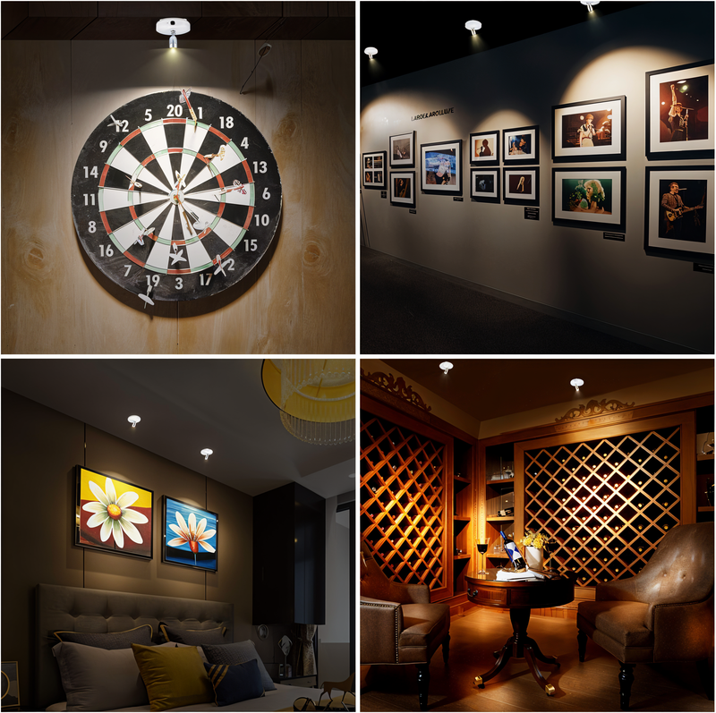 Nara – Mini LED Spotlight Dimbaar met Afstandsbediening